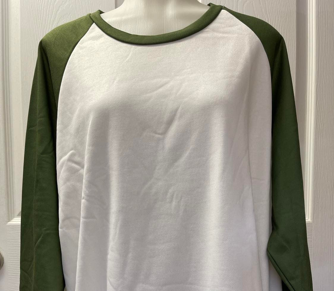 ADULT SWEATSHIRTS Bleached Colored sleeves