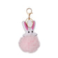 Sublimation Blank Plush Rabbit Ears Keychain
