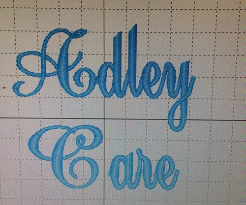 MONOGRAMMING FOR Baby Blanket