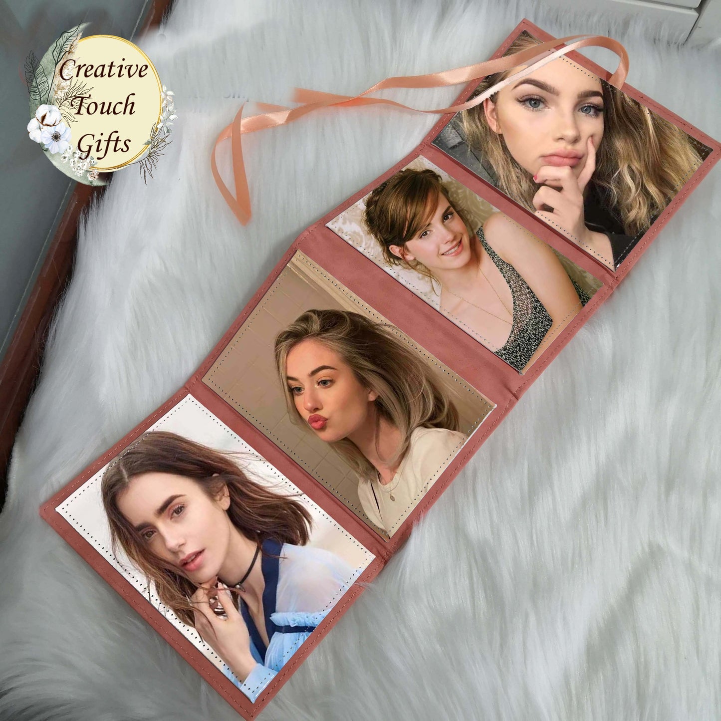 Personalized Leather Photo Book