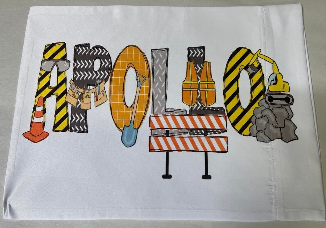 Photo/Polyester white pillow case 12"x 16" Toddler Pillow