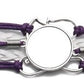 Jewerly/Bracelet/Double Heart Multi-layer Woven Sublimation Bracelet Jewelry Bangles