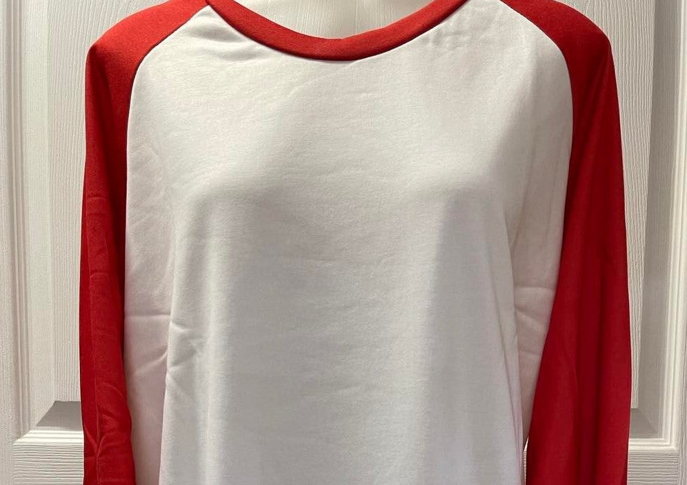 ADULT SWEATSHIRTS Bleached Colored sleeves