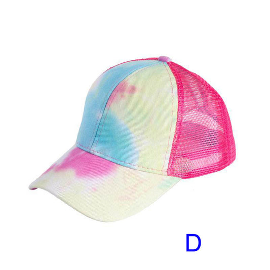 Caps/(Adult/Tie Dye) Pony Tail Caps