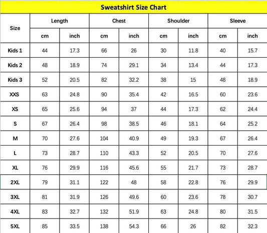 ADULT SWEATSHIRTS Sublimation Bleached Design #12