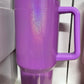 40oz  Shimmer Glitter Tumbler Solid color