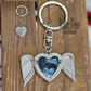 Key Chain/ Angel Wing Locket