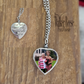 Jewerly/Sublimation Heart Memory Urn Necklace /Heart Cremation Pendants Necklace