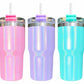 20oz Holographic Shimmer Skinny Sublimation Tumbler