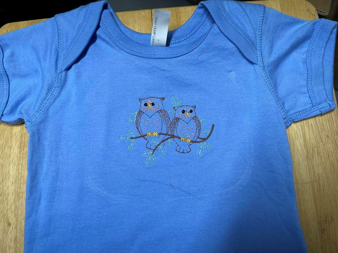 Destash/ Embroidered Onesie Creative Touch Gifts Inc.