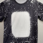 Childrens/ Faux Bleached solid color Short SLEEVE TRUE TO SIZE