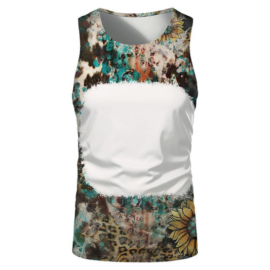 Apparel/ Kids/Adult Sublimation Faux Bleached Tank Top #19