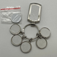 Key Chain /Oblong Shape 5 or 6 Charm Key Chain