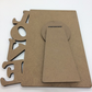 MDF Rectangle Wood Photo Frame 180*150mm LOVE