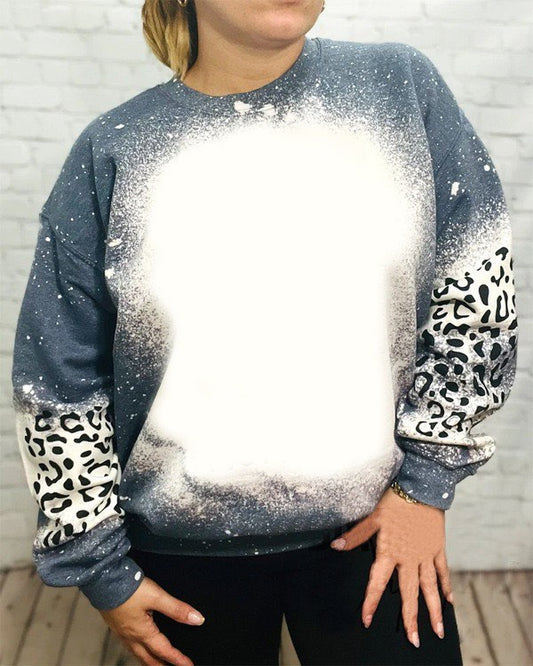 ADULT SWEATSHIRTS  Bleached Design  #39