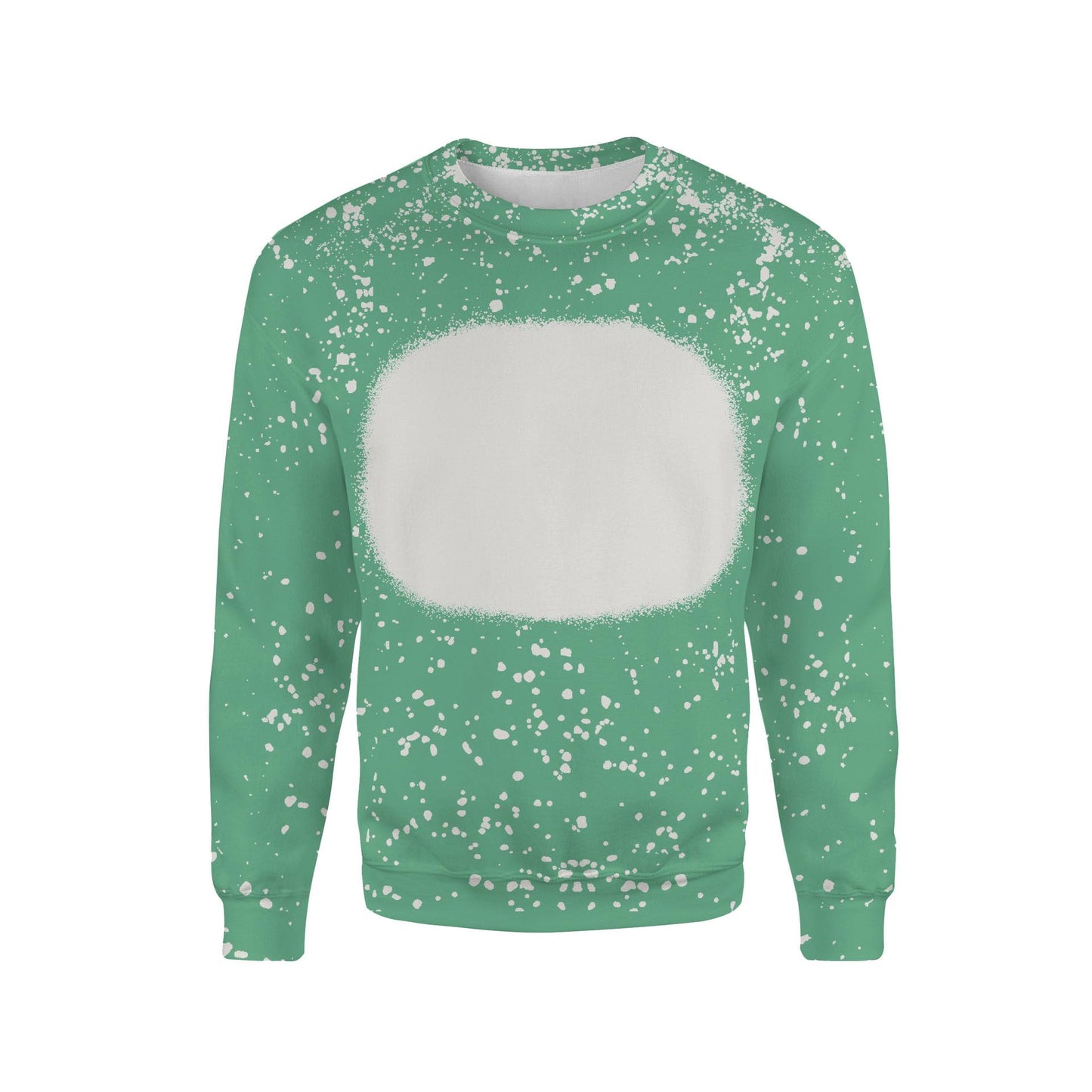 Faux Bleached Adult Sweatshirts solid color