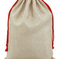 Santa Sack Blank Faux Burlap