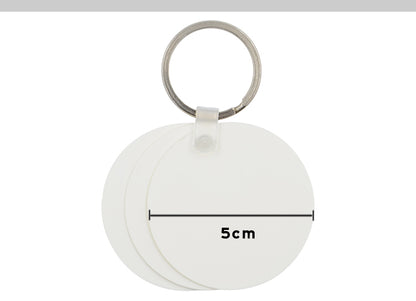 Key Chain /Different Shape with Three Plastic Inserts