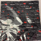 Photo Blanks/  I love you BLACK /RED Pillow 15"x15"