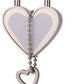 Jewerly/ Valentines Day Heart Shape Printing Metal Lock