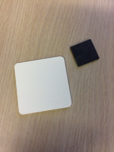 Sublimation Blank square  FRP Magnet