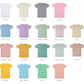 Apparel /YOUTH/Solid COLORED True to size Ribbed neck T shirt
