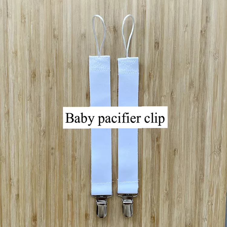 Baby pacifier clip