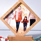 Sublimation Bamboo Photo Frame with Magnet Stand 6.10"x6.10"