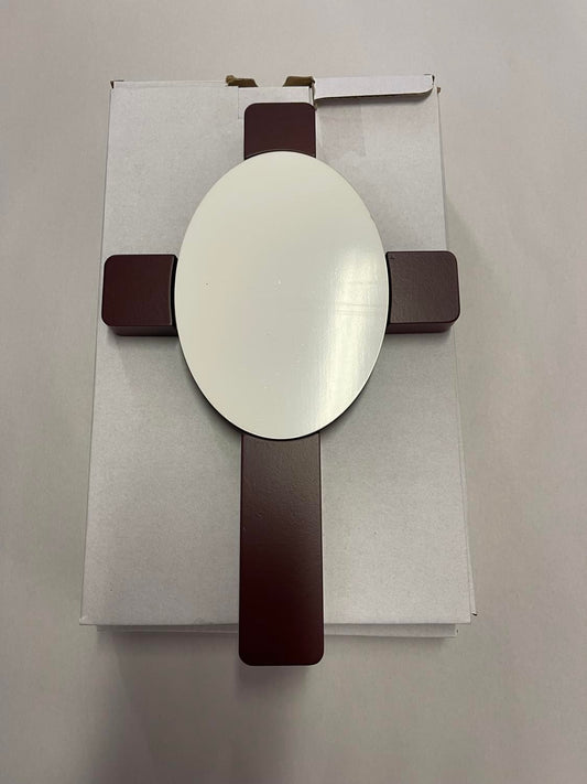 Cross Award Plaque/Memorial/ with Sublimation Blank Hardboard Insert