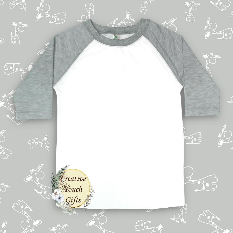 Toddler Raglan T-Shirts – PolyCotton Blend