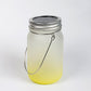 Glass/ Sublimation Mason Jar Lanterns 15oz With led light tops