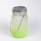 Glass/ Sublimation Mason Jar Lanterns 15oz With led light tops