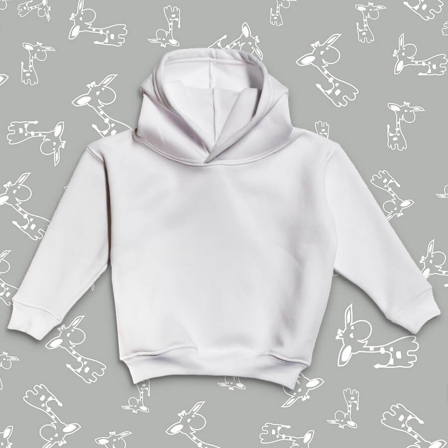 Toddler Hoodie Sweatshirt – Fleece – 100% Polyester