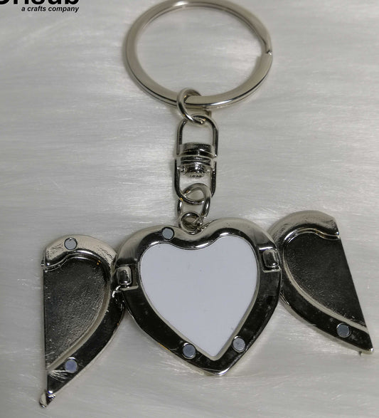 Key Chain/ Angel Wing Locket