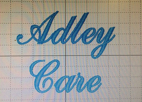 MONOGRAMMING FOR Baby Blanket