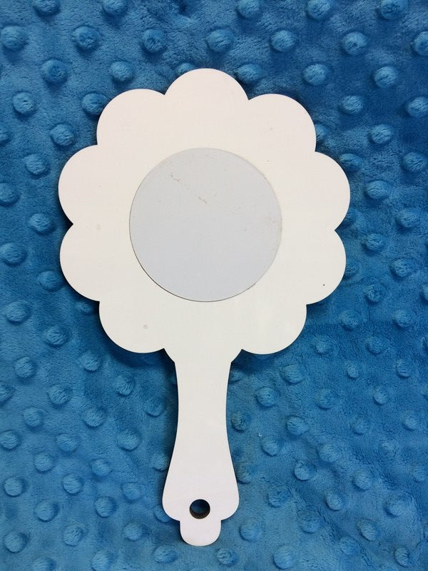 MDF Mirror Flower Shape