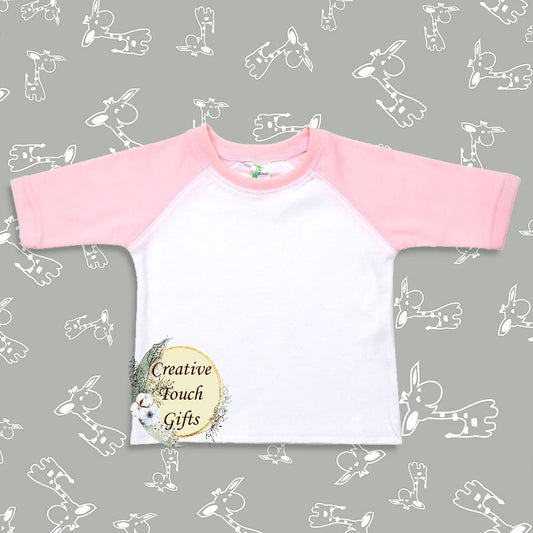 Toddler Raglan T-Shirts – PolyCotton Blend