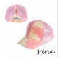 Caps/(Adult/Tie Dye) Pony Tail Caps