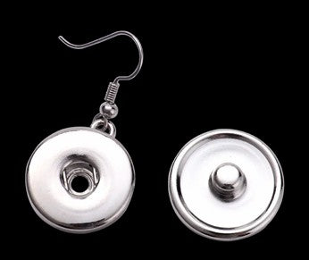 Sublimation Earrings /Jewelry Snap Button Earrings