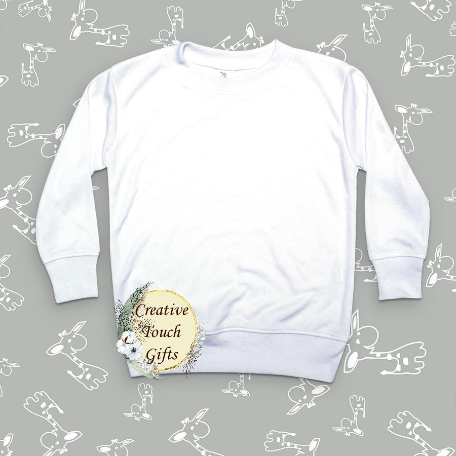 Toddler Long Sleeve Pullover T-shirt